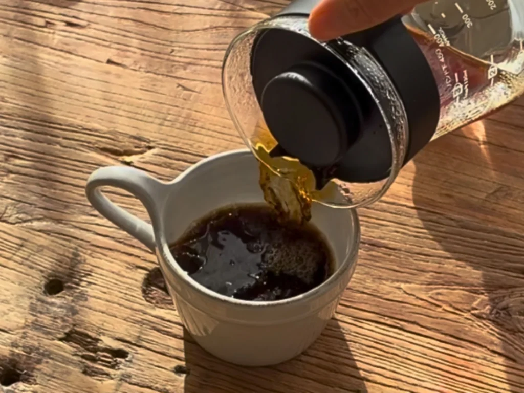 たちこめる朝のコーヒーの香り