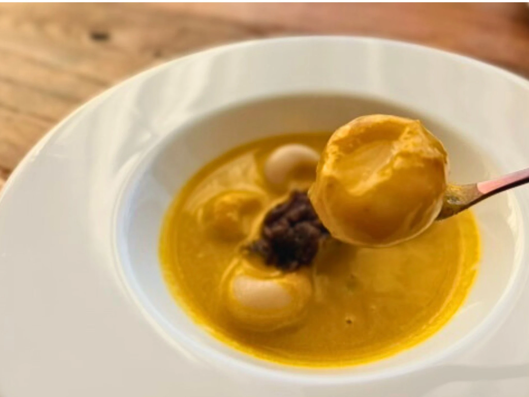 栗原はるみさん「わたしの味」　かぼちゃ汁粉